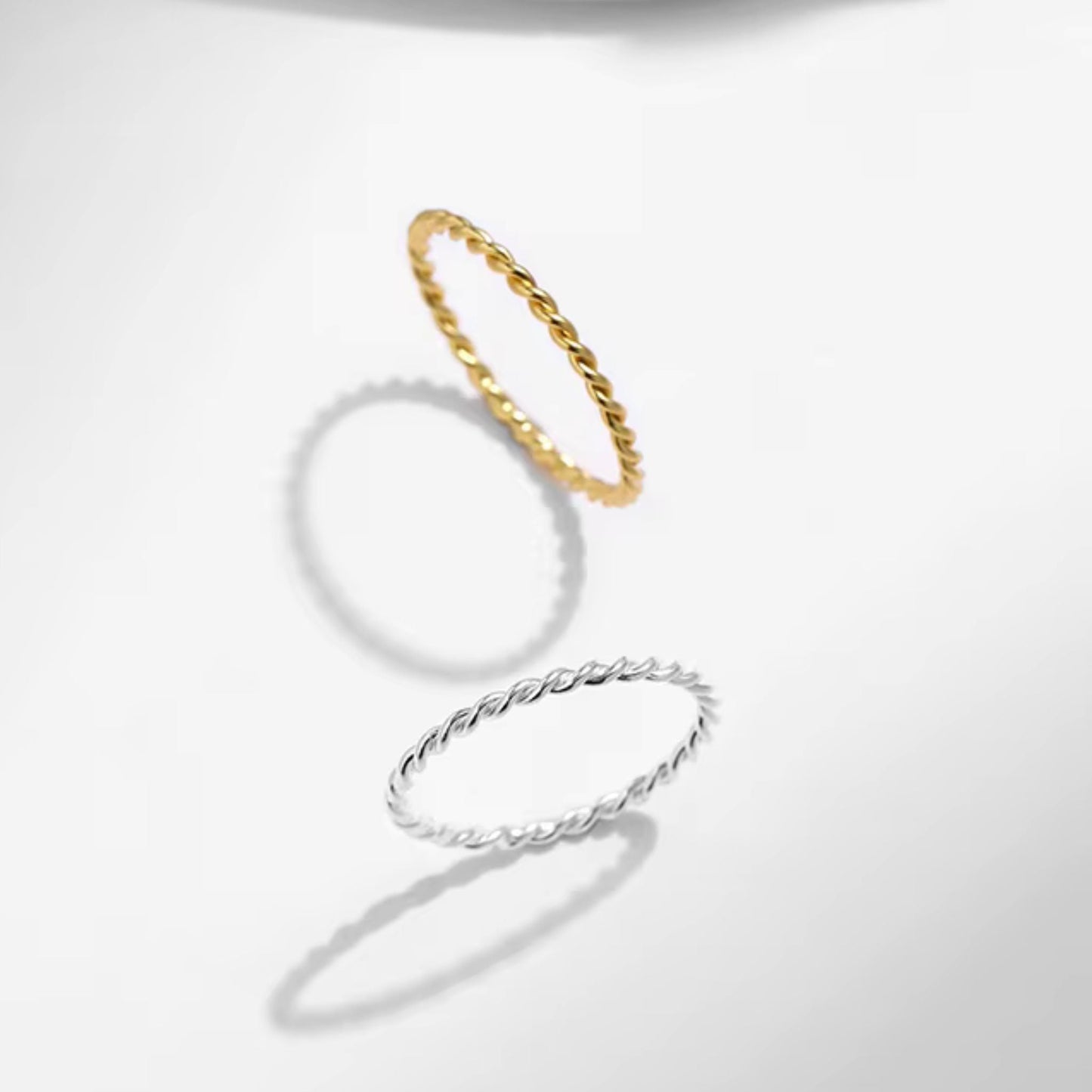 Anillo Trenzado Fino en Plata 925